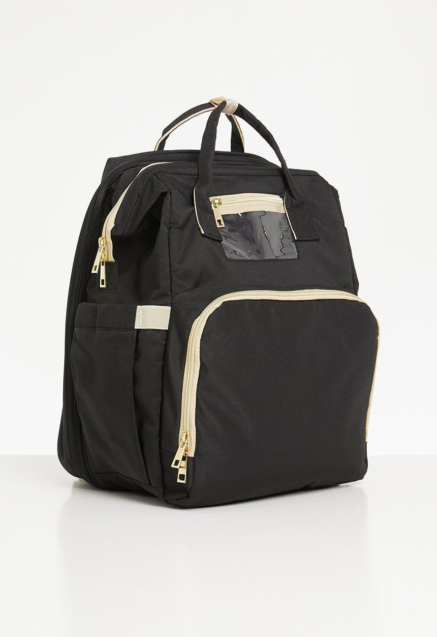 Pop Candy - Baby diaper bag - black