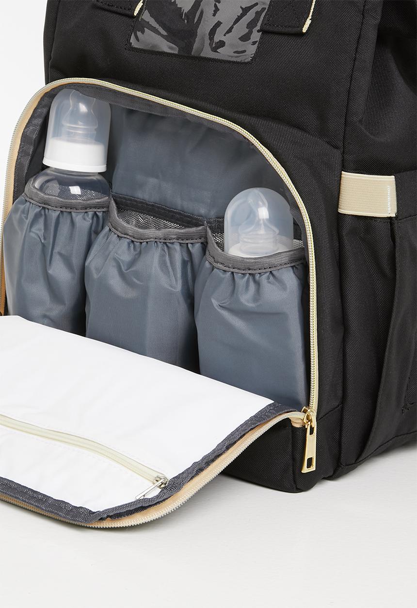 Pop Candy - Baby diaper bag - black