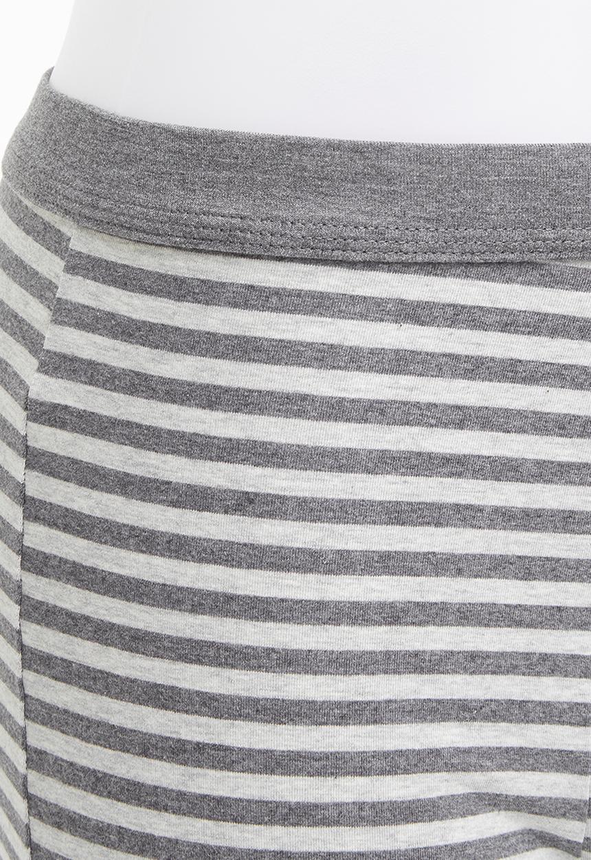 basicthread - Stripe boxer briefs - grey