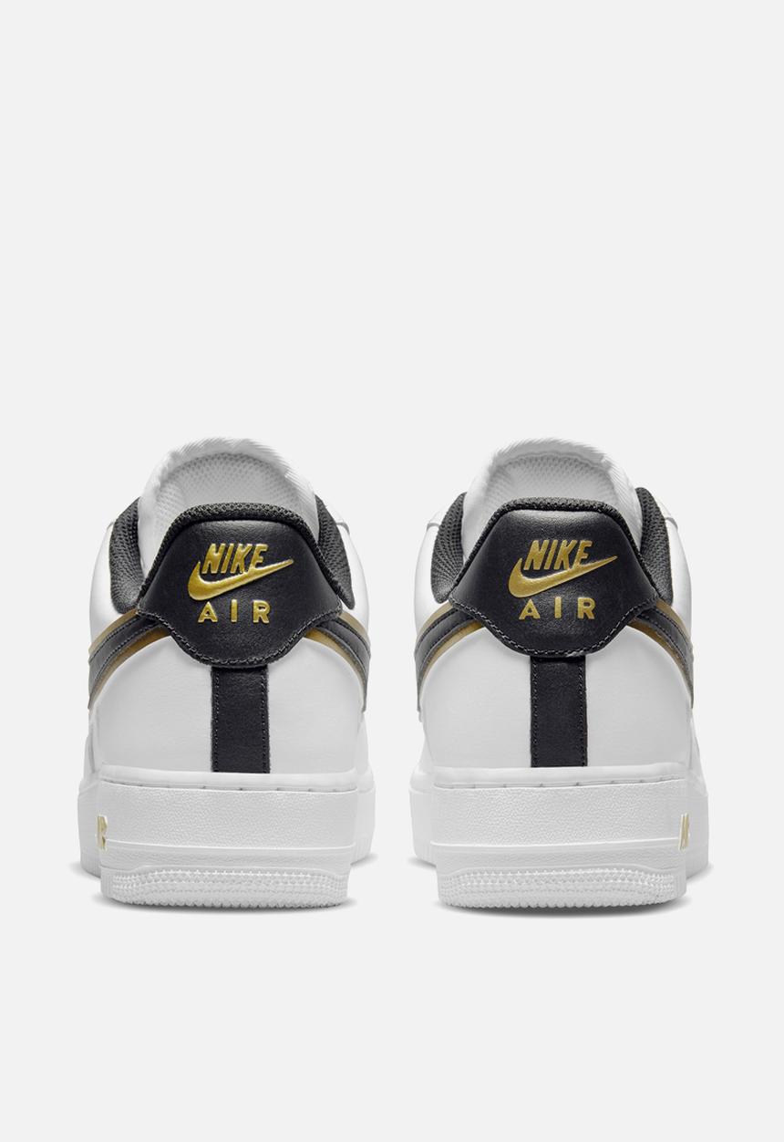 Nike - Air Force 1 '07 LV8 - white/black-metallic gold-white