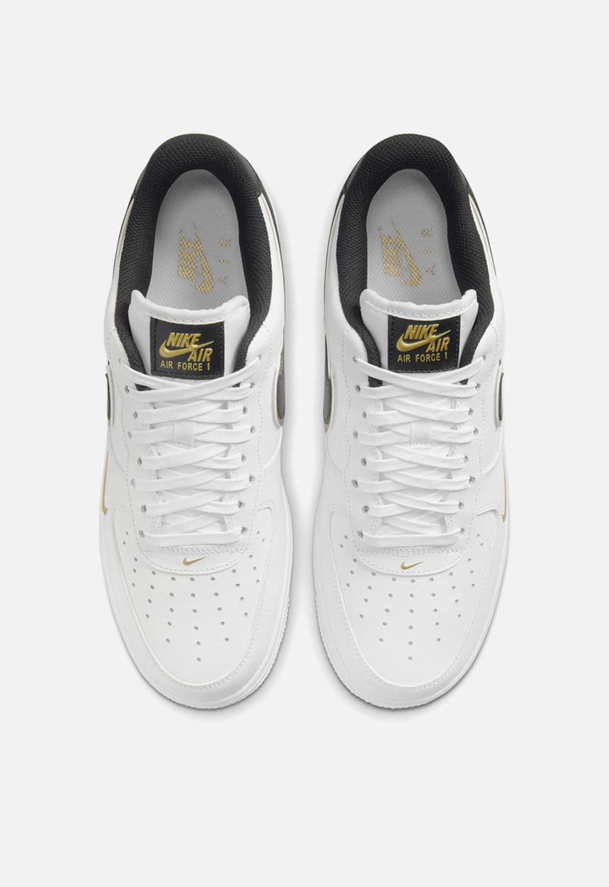 Nike - Air Force 1 '07 LV8 - white/black-metallic gold-white