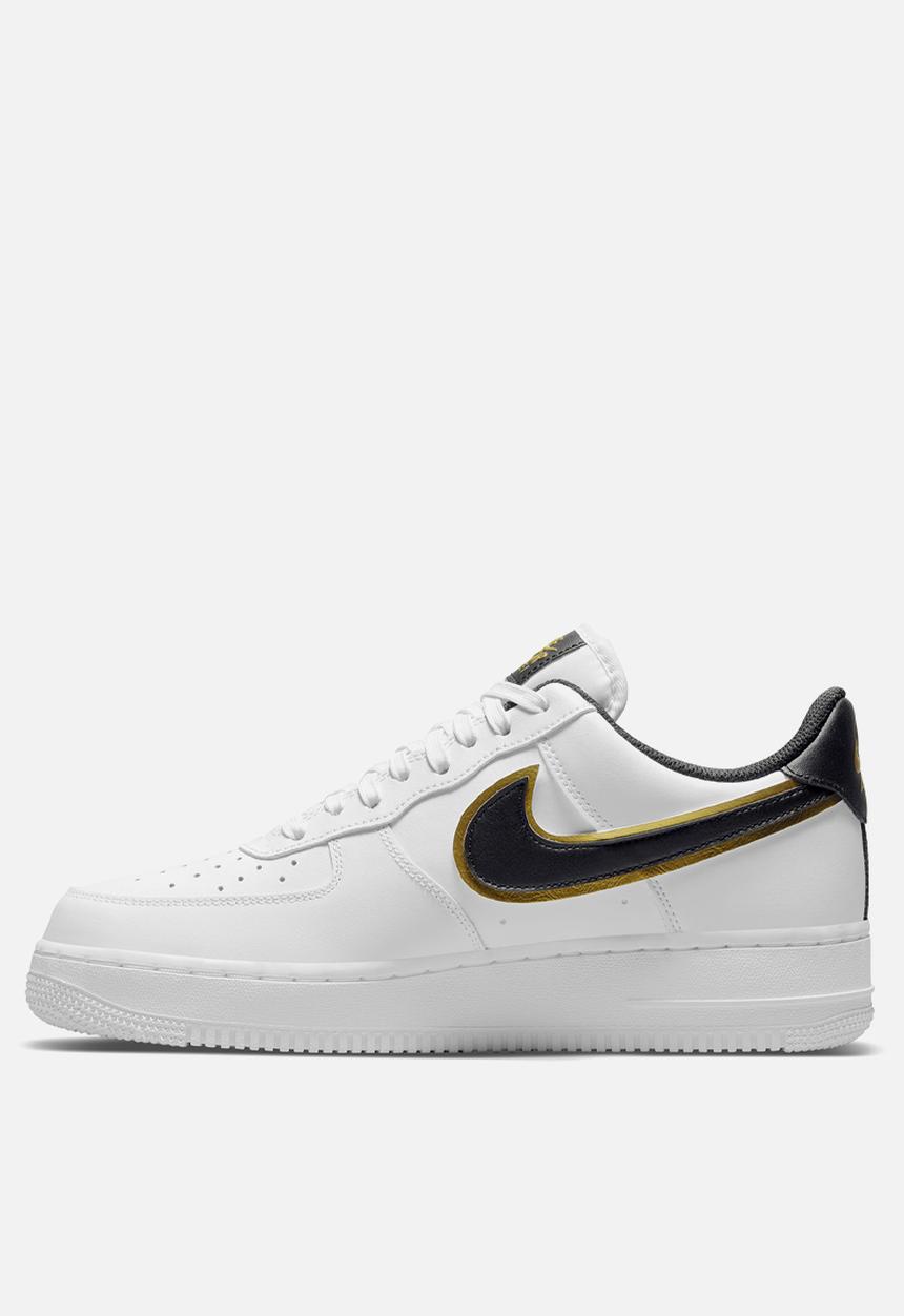 Nike - Air Force 1 '07 LV8 - white/black-metallic gold-white