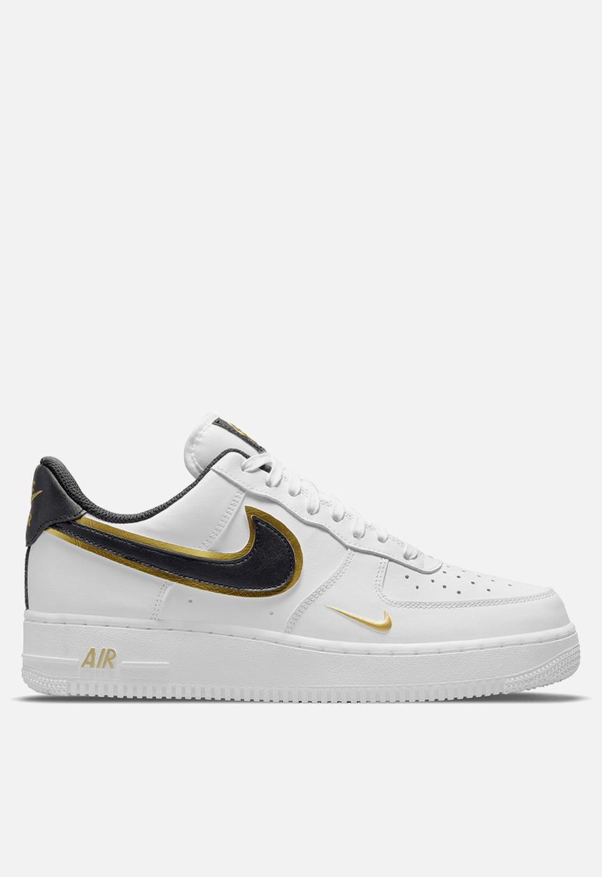 Nike - Air Force 1 '07 LV8 - white/black-metallic gold-white
