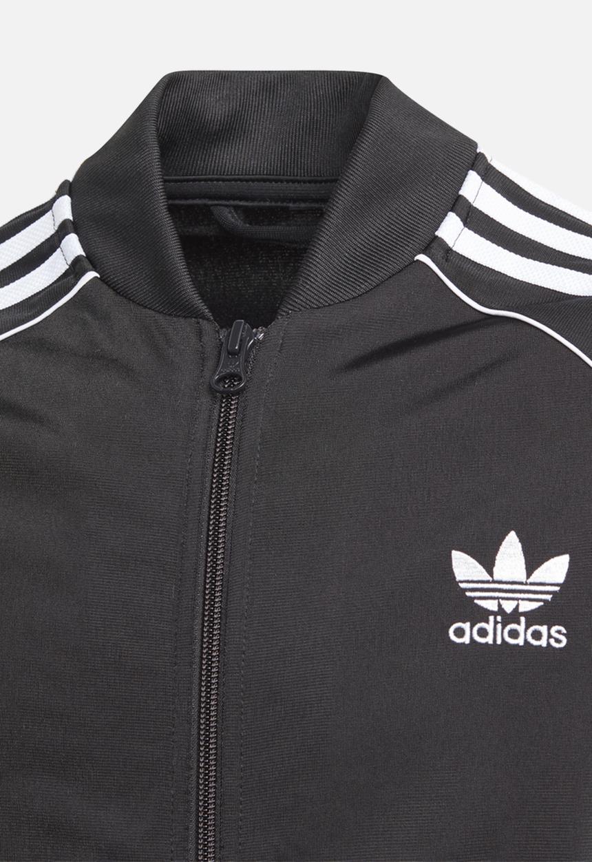 adidas Originals - Teens sst track top - black & white