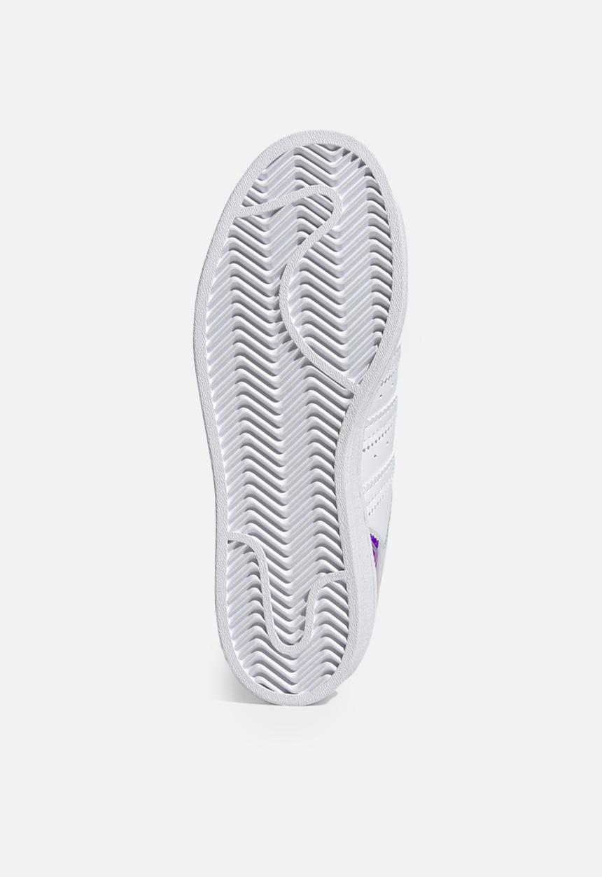 adidas Originals - Superstar j - ftwr white/pulse aqua