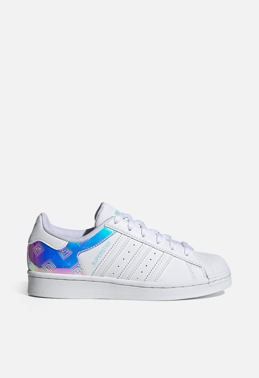 adidas Originals - Superstar j - ftwr white/pulse aqua