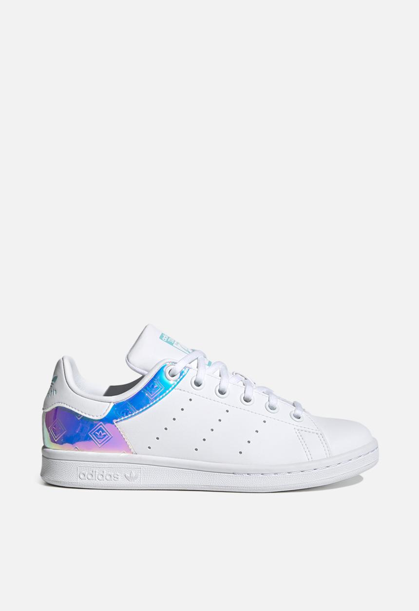 adidas Originals - Stan smith j - ftwr white/pulse aqua