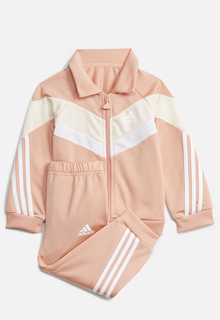 adidas Performance - I future icons shiny tracksuit - pink 