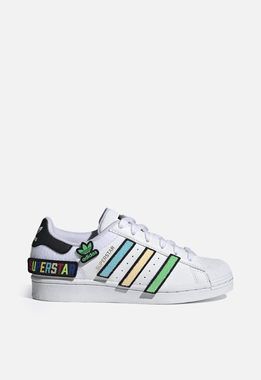 adidas Originals - Superstar j sneakers - ftwr white/core black/gold met