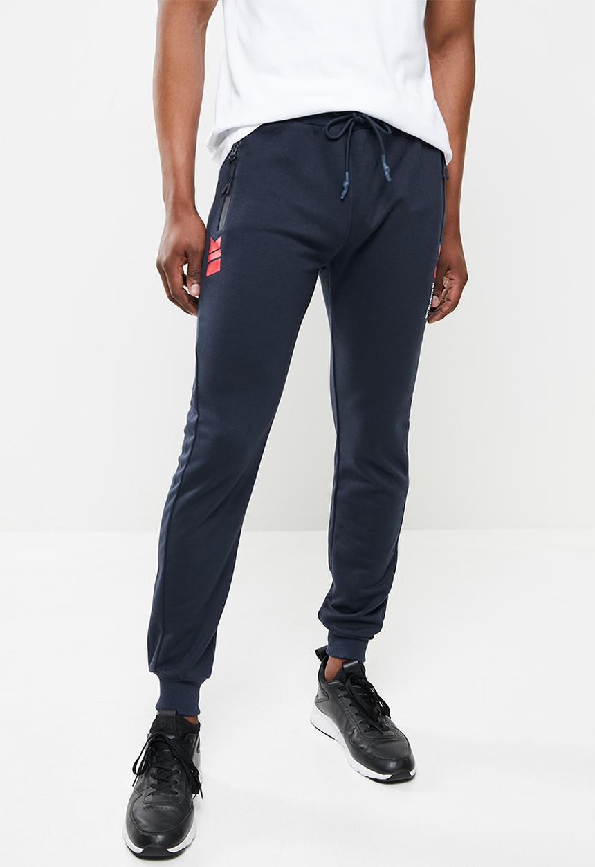 SOVIET - M brooks track pants pants - navy