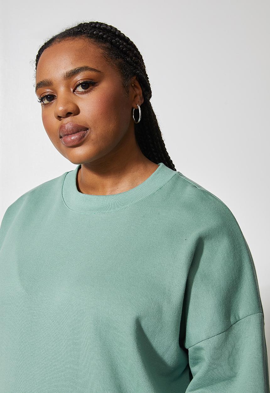 Superbalist - Crew neck sweat - deep sage