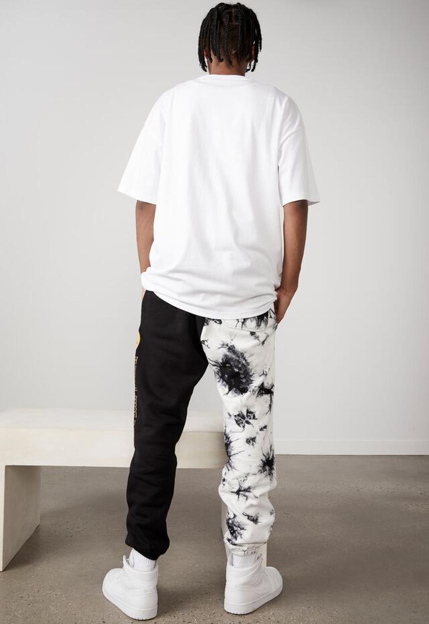 Factorie - Smiley relaxed trackpant - black