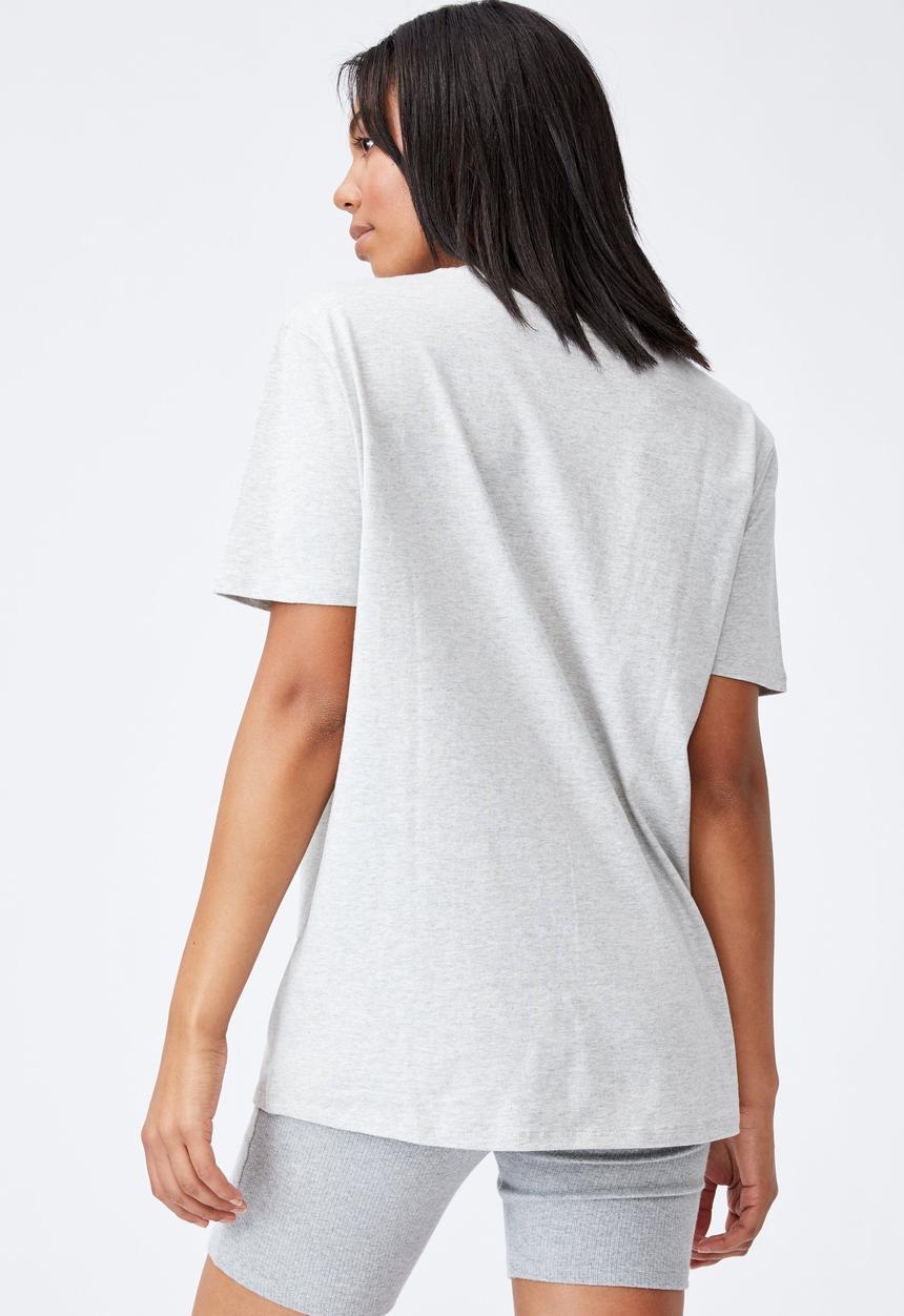 Cotton On - The oversized dad tee - light grey