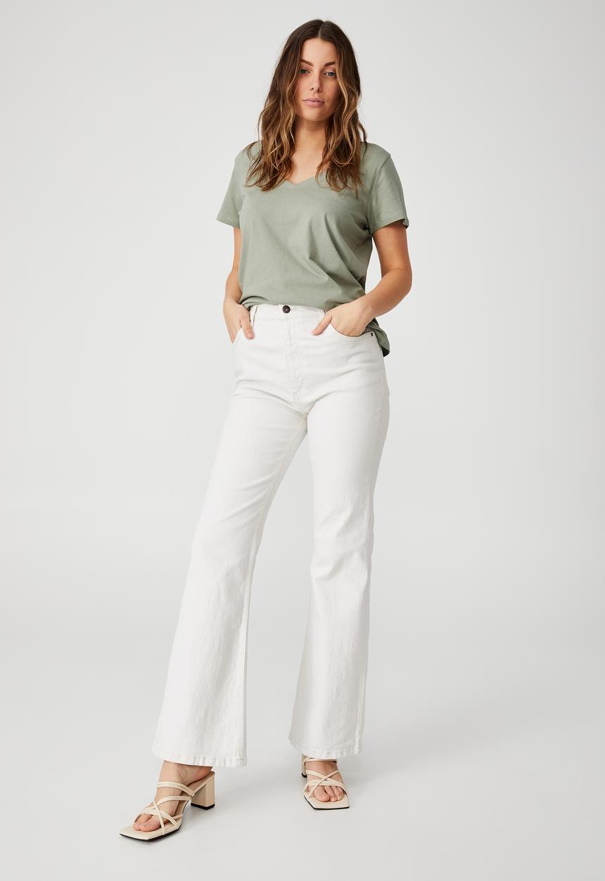 Cotton On - The one v tee - sage