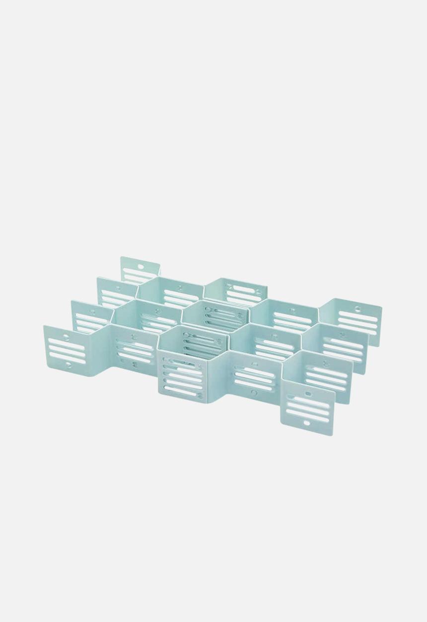Fine Living - Honeycomb draw organiser set of 2 - blue