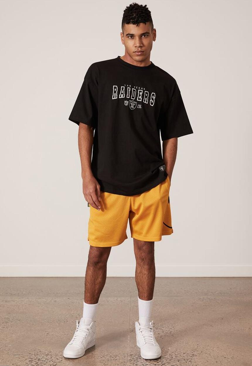 Factorie - Smiley basketball short - yellow