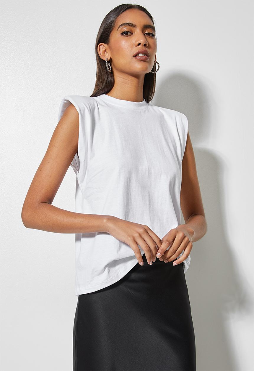 Superbalist - Muscle tee - white