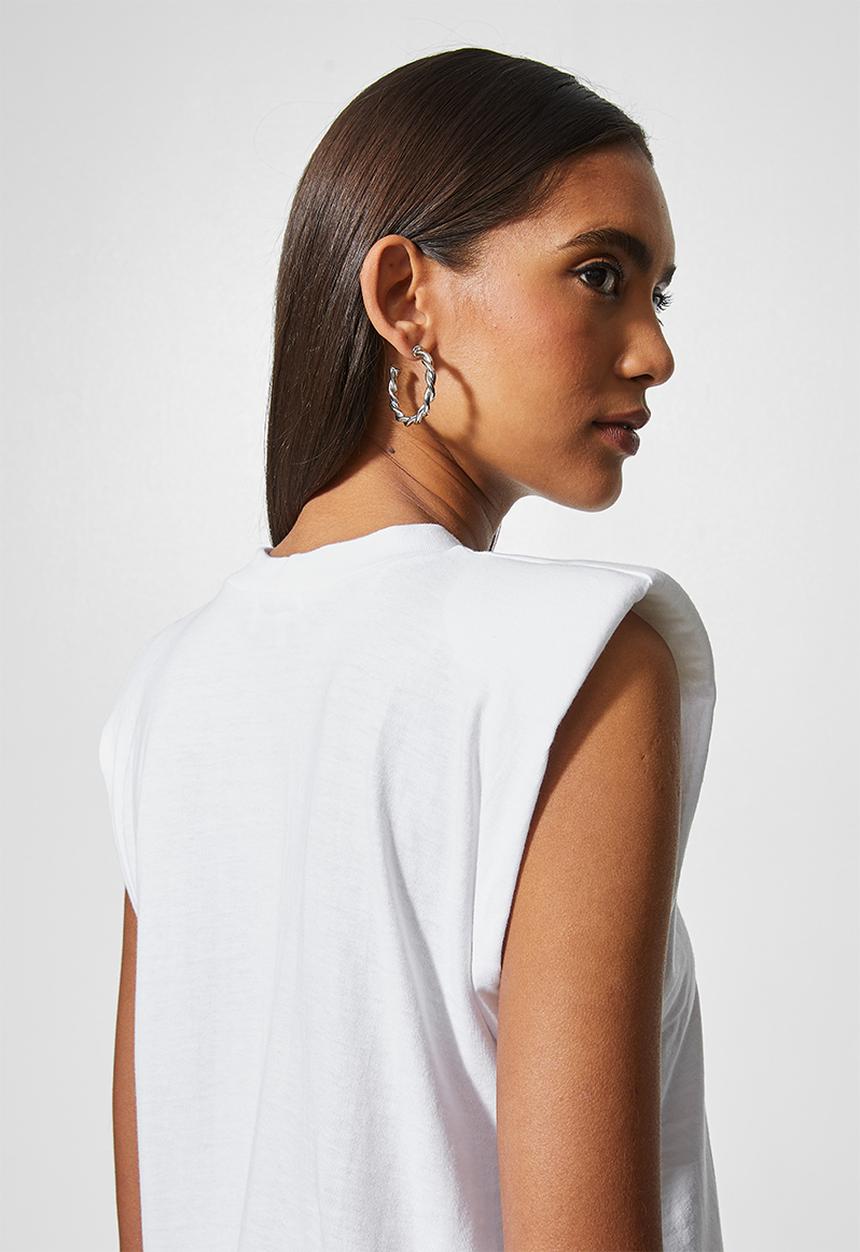 Superbalist - Muscle tee - white
