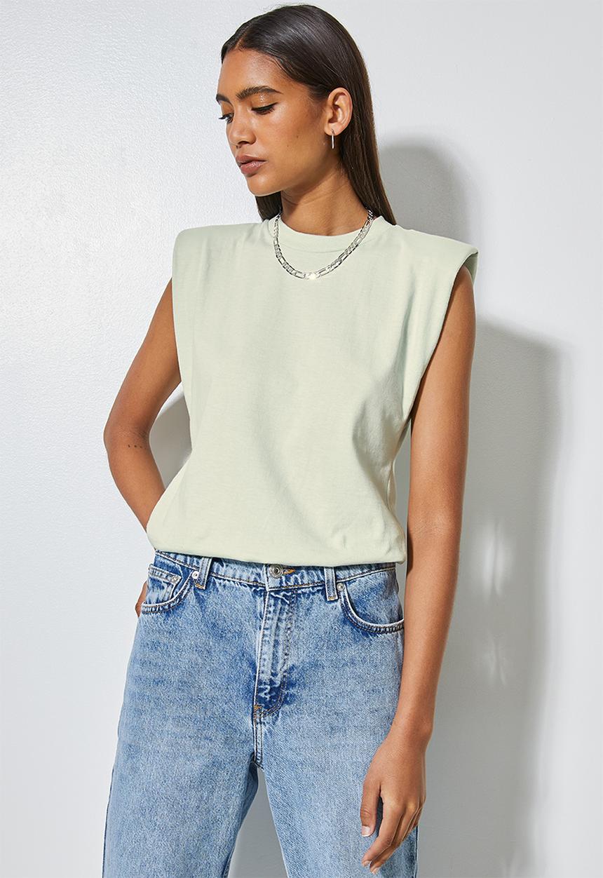 Superbalist - Muscle tee - milky green