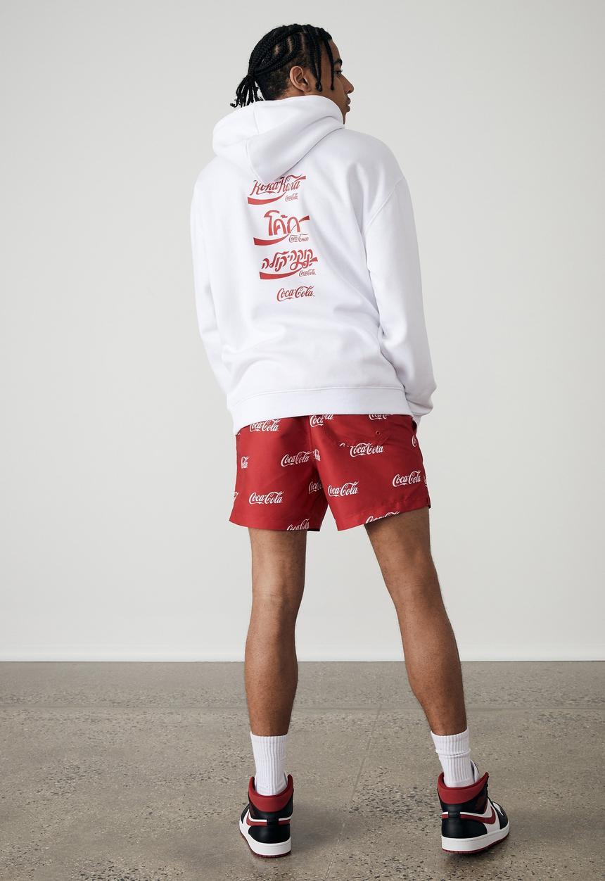 Factorie - Oversized pop culture hoodie - white