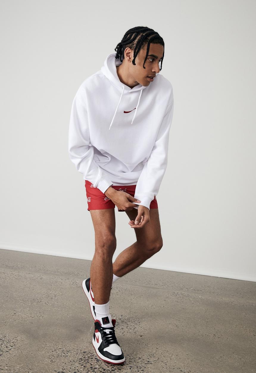 Factorie - Oversized pop culture hoodie - white