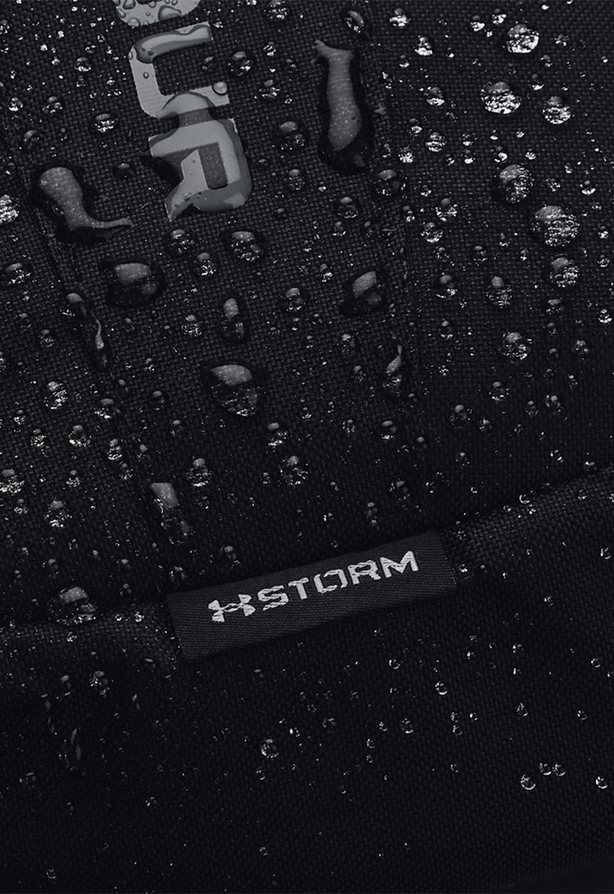 Under Armour - Ua hustle lite backpack - black/black/pitch ray