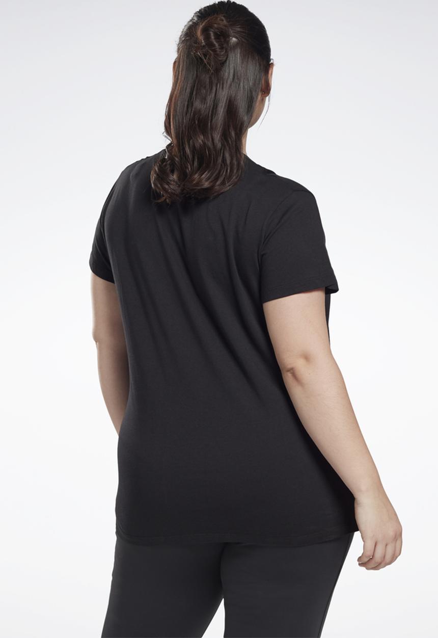 Reebok - Plus vector graphic tee - night black