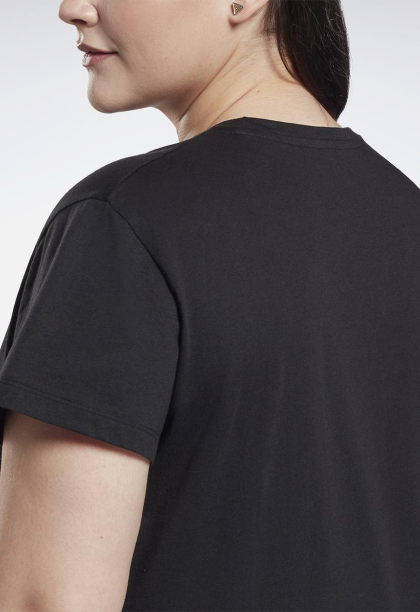 Reebok - Plus vector graphic tee - night black