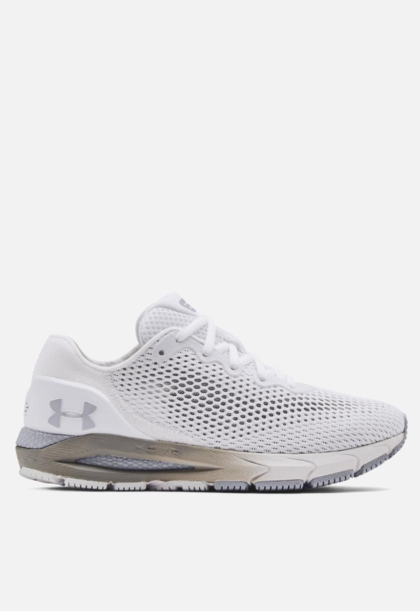 Under Armour - UA w hovr sonic 4 - white/white/mod gray