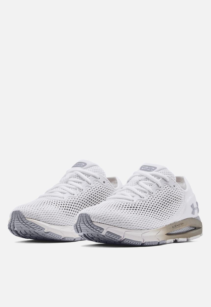 Under Armour - UA w hovr sonic 4 - white/white/mod gray