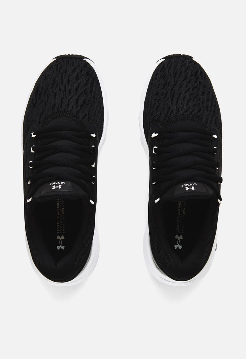 Under Armour - UA w charged vantage - black/white/white