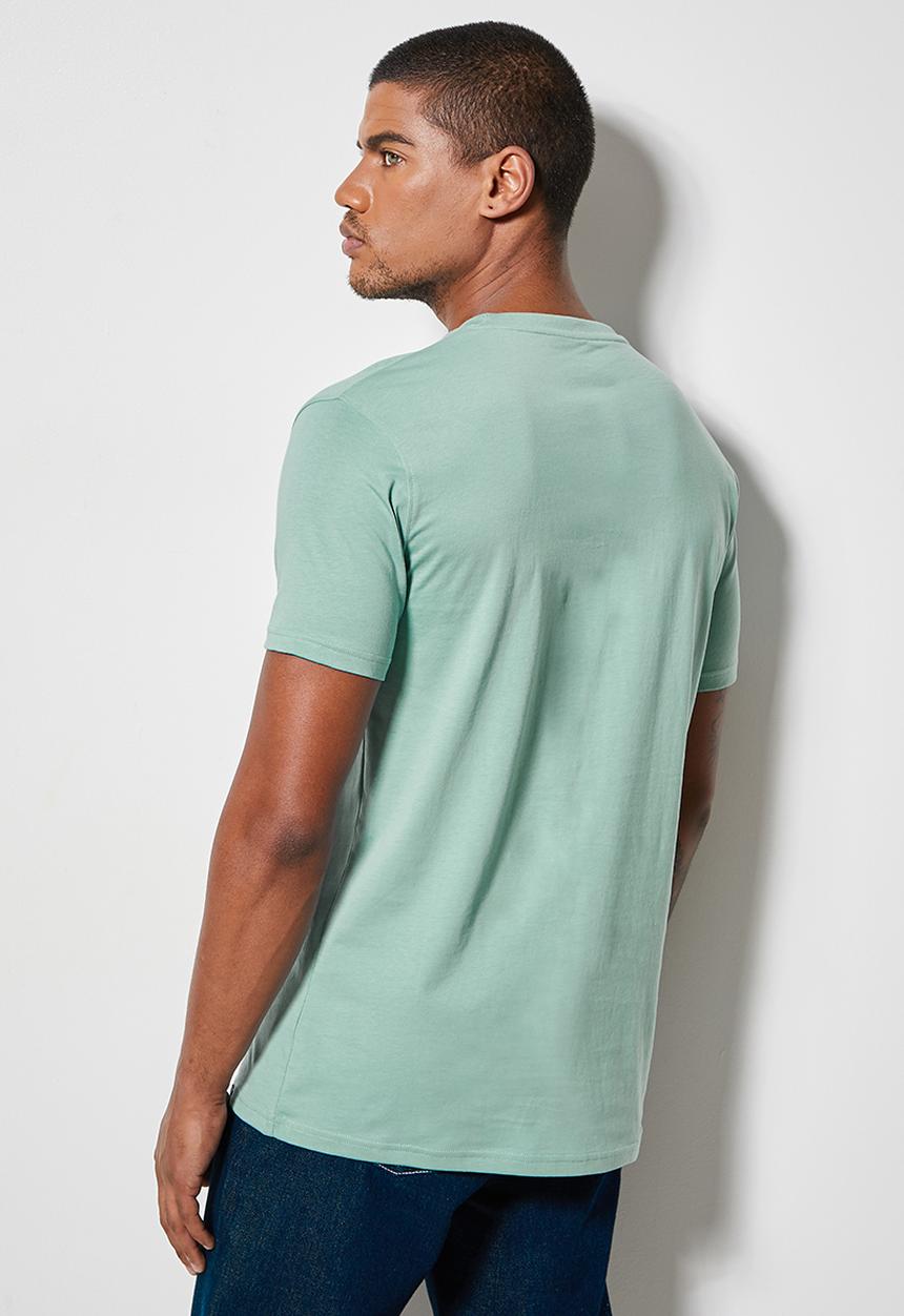 Superbalist - Nate organic crew tee - mint green