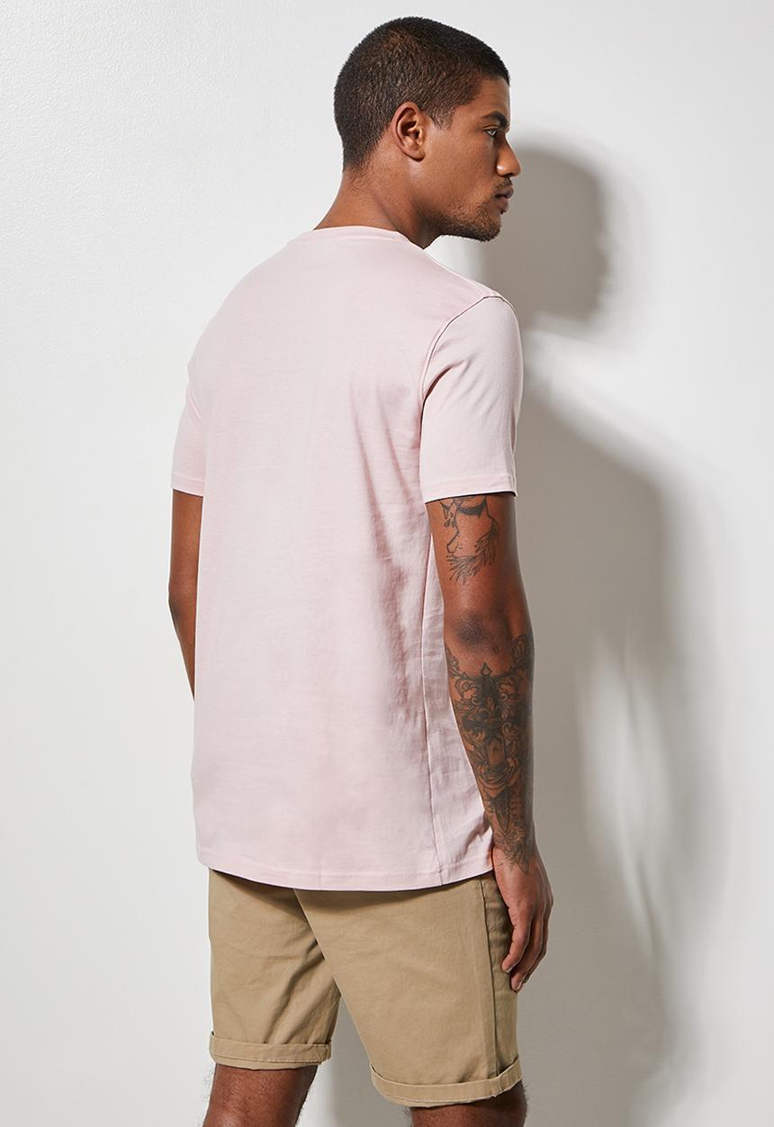 Superbalist - Nate organic crew tee - dusty pink