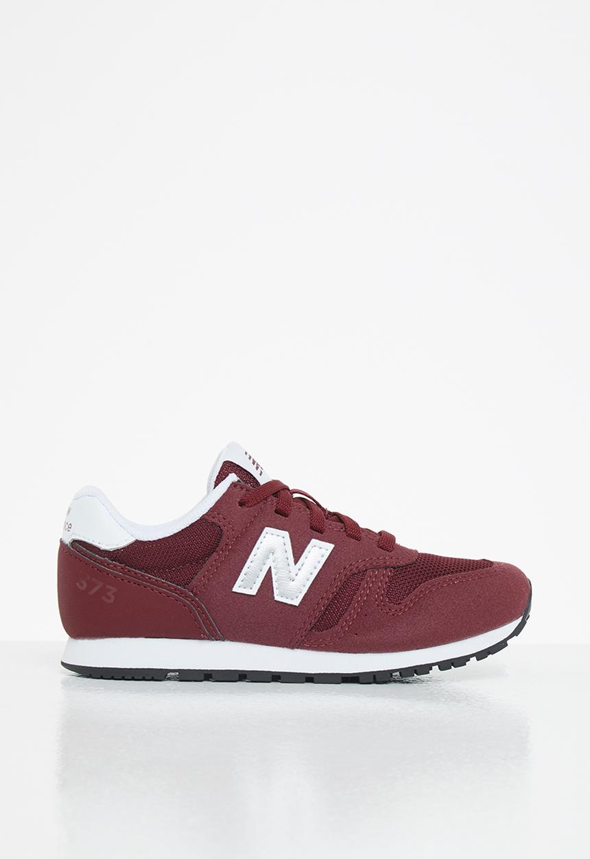 New Balance  - Youth  373 v2 - burgundy