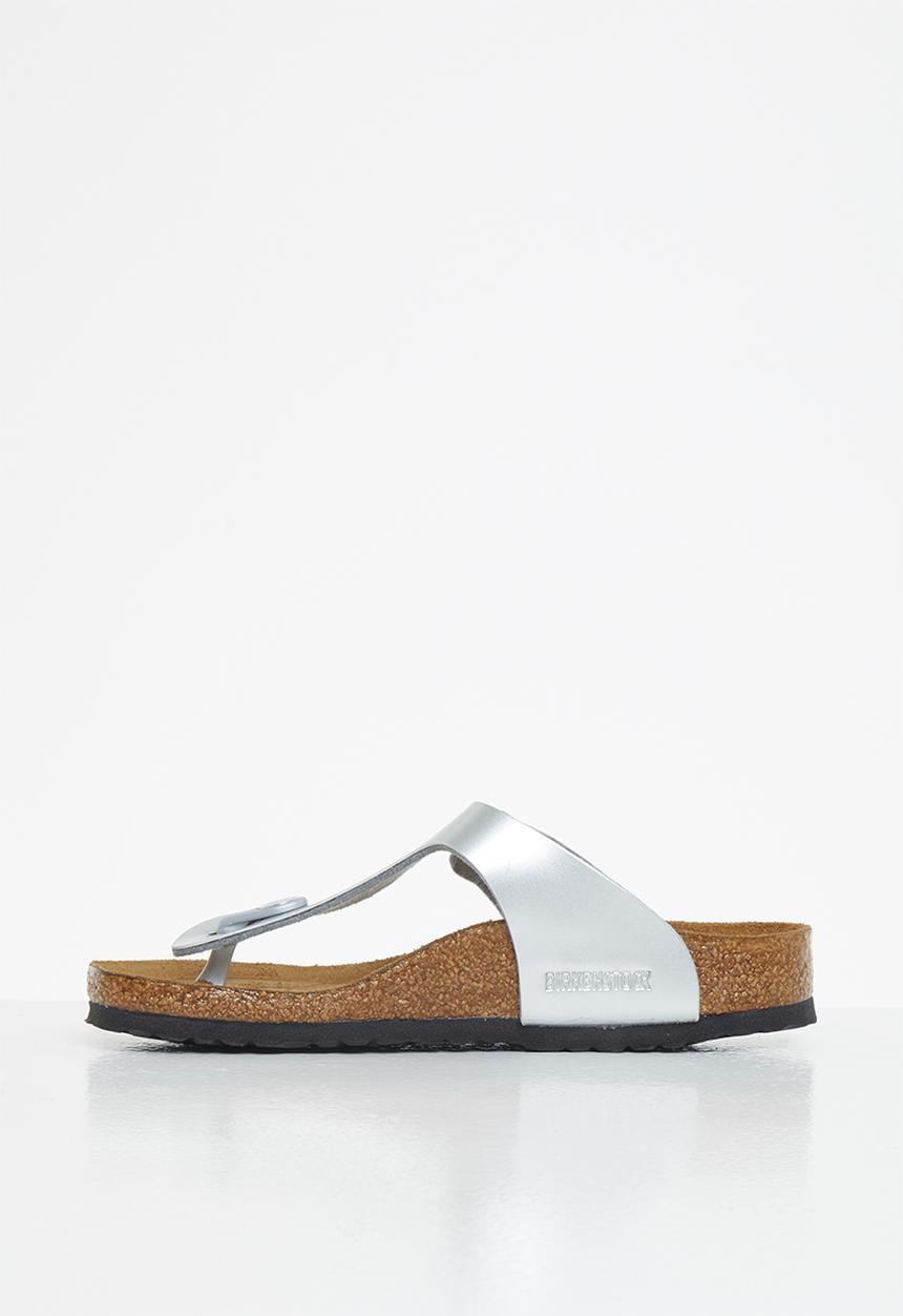 Birkenstock - Gizeh kids birko-flor - silver