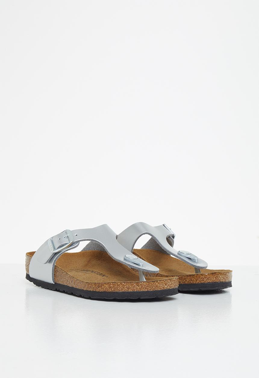 Birkenstock - Gizeh kids birko-flor - silver
