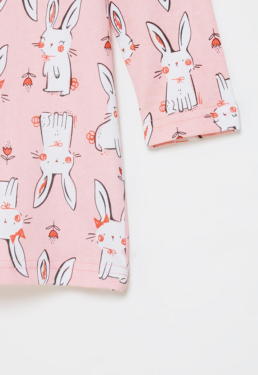 Pop Candy - Girls bunny dress - pink