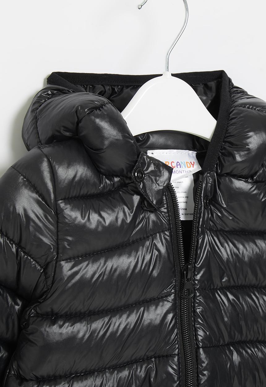Pop Candy - Puffer with ears - black
