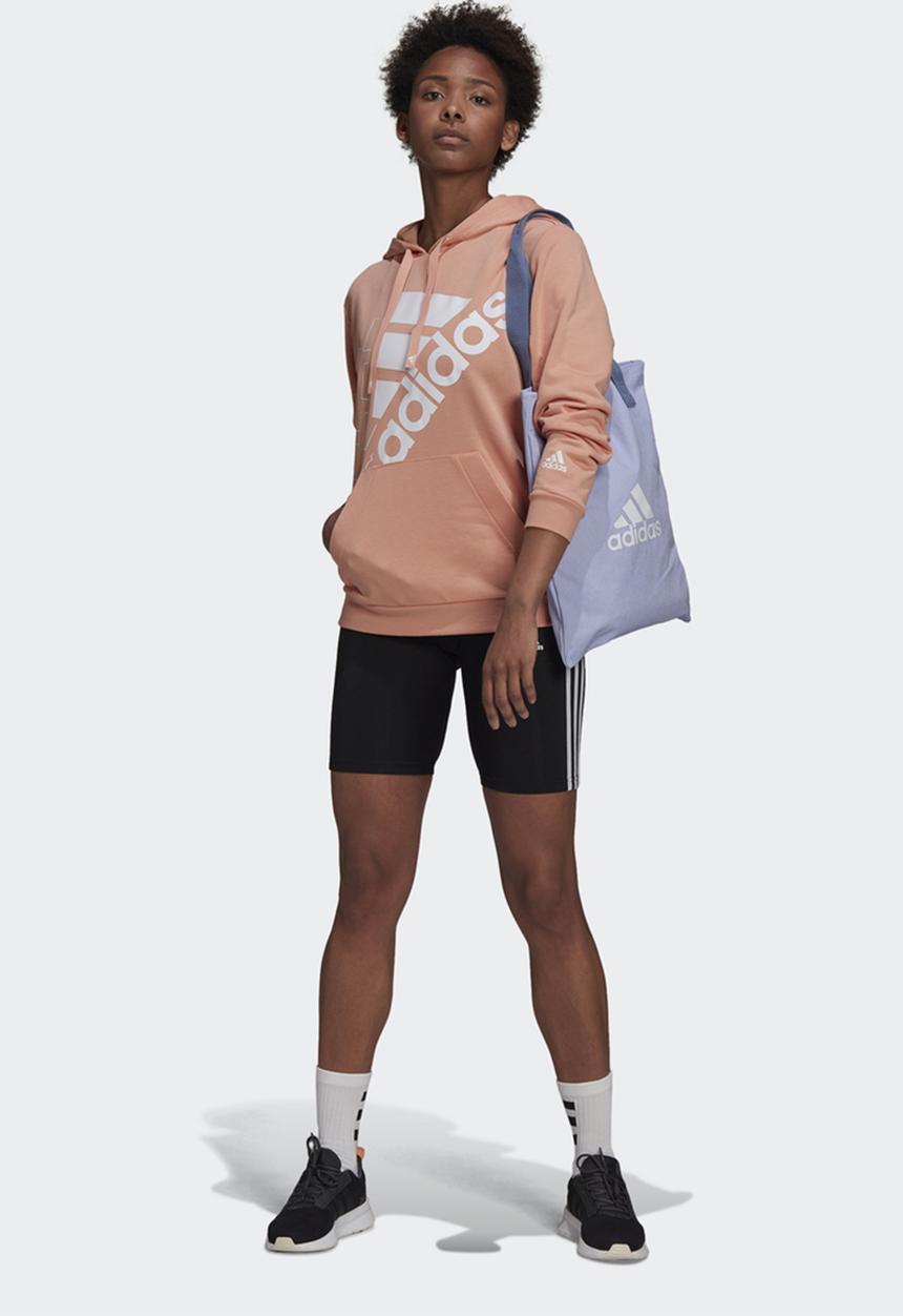 adidas Performance - Bluv perfomance hoodie - ambient pinkn & white