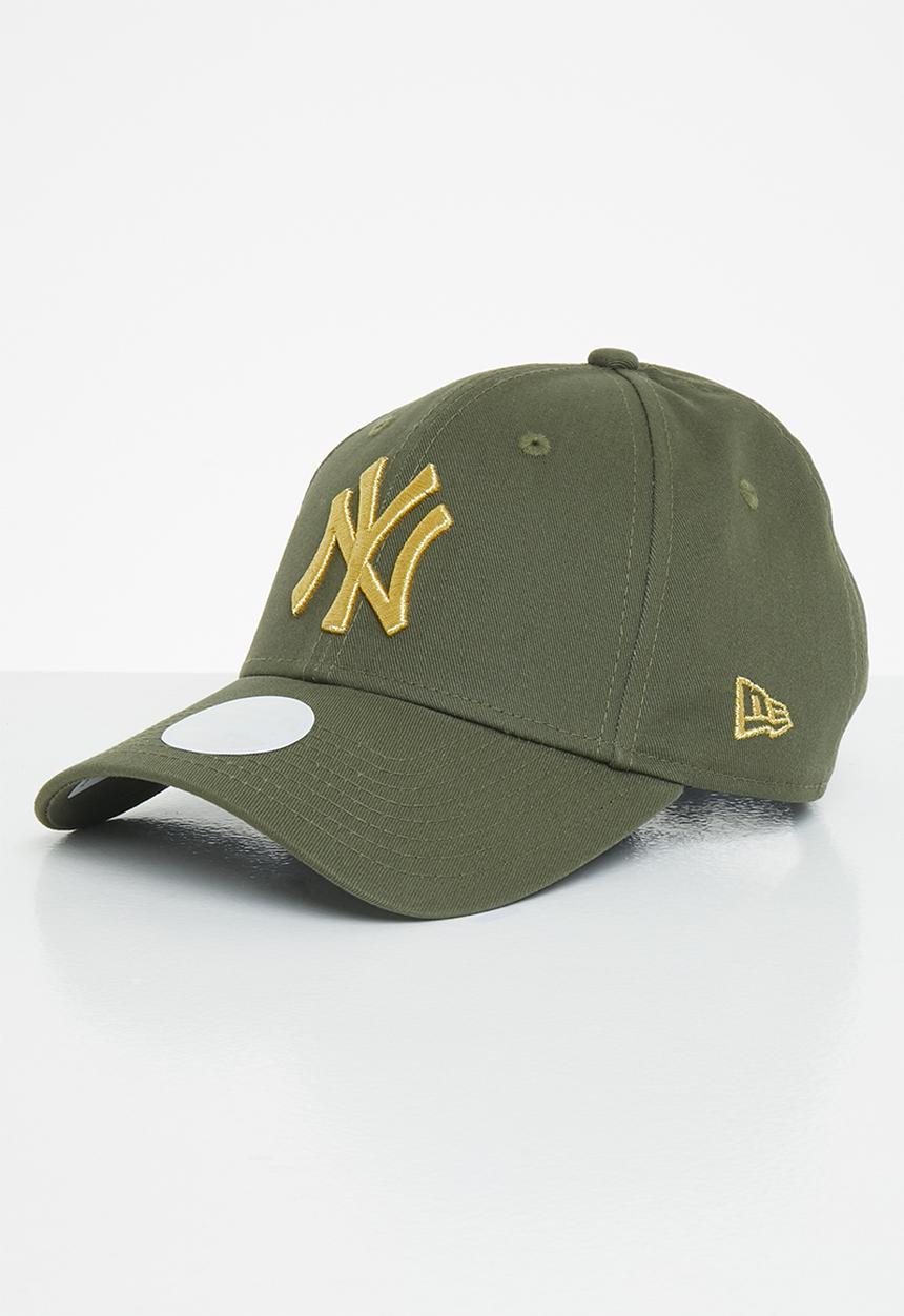 New Era - 940 womens metallic logo neyyan - olive & gold