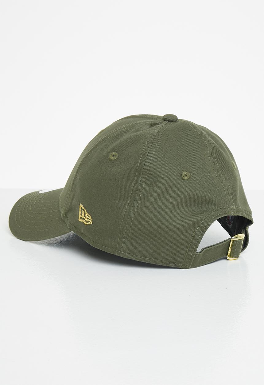 New Era - 940 womens metallic logo neyyan - olive & gold