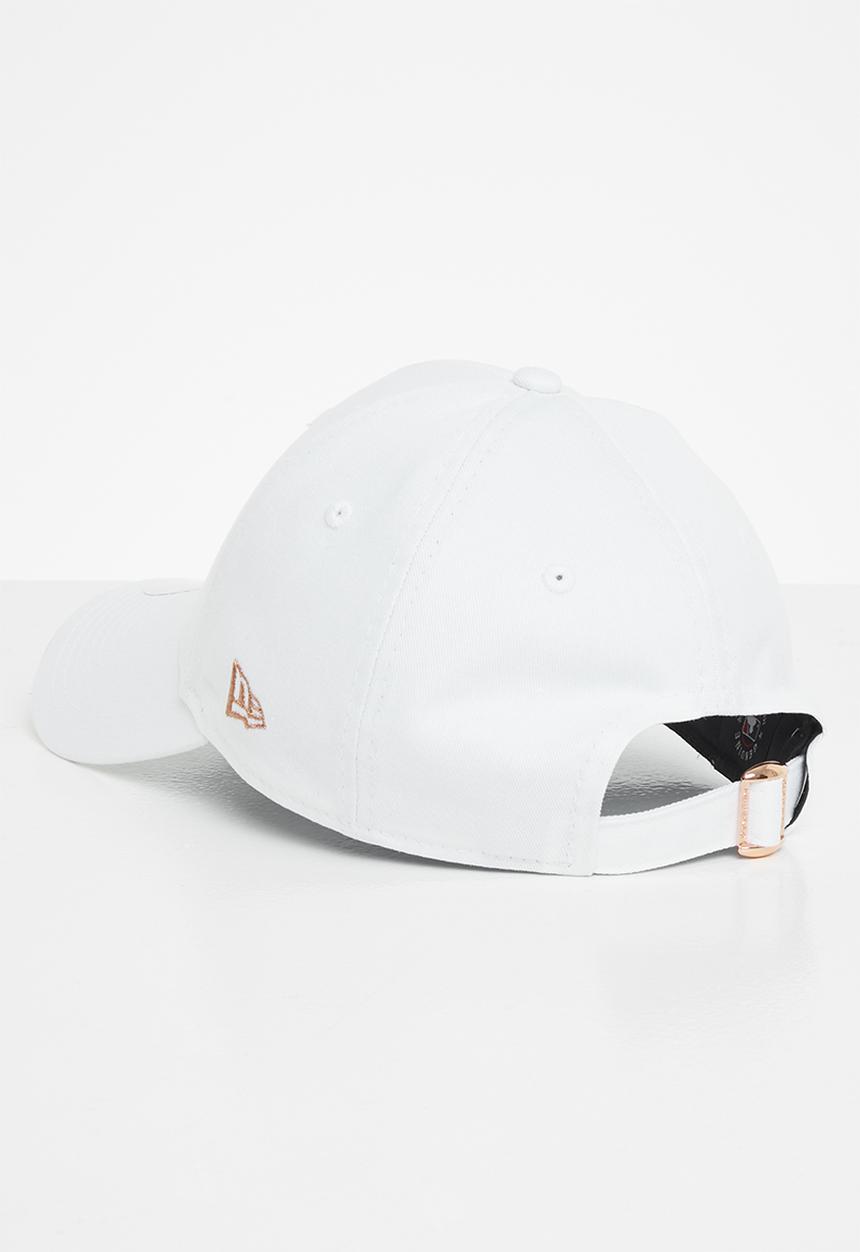 New Era - 940 womens metallic logo neyyan - white & gold