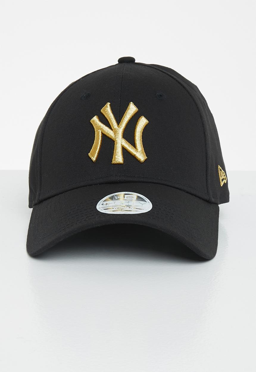 New Era - 940 womens metallic logo neyyan - black & gold