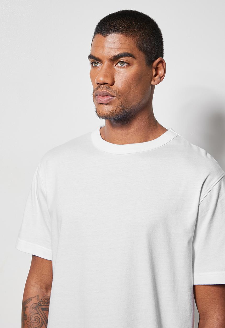 Superbalist - 2 Pack Aaron relaxed fit crew tee - white & dark grey 