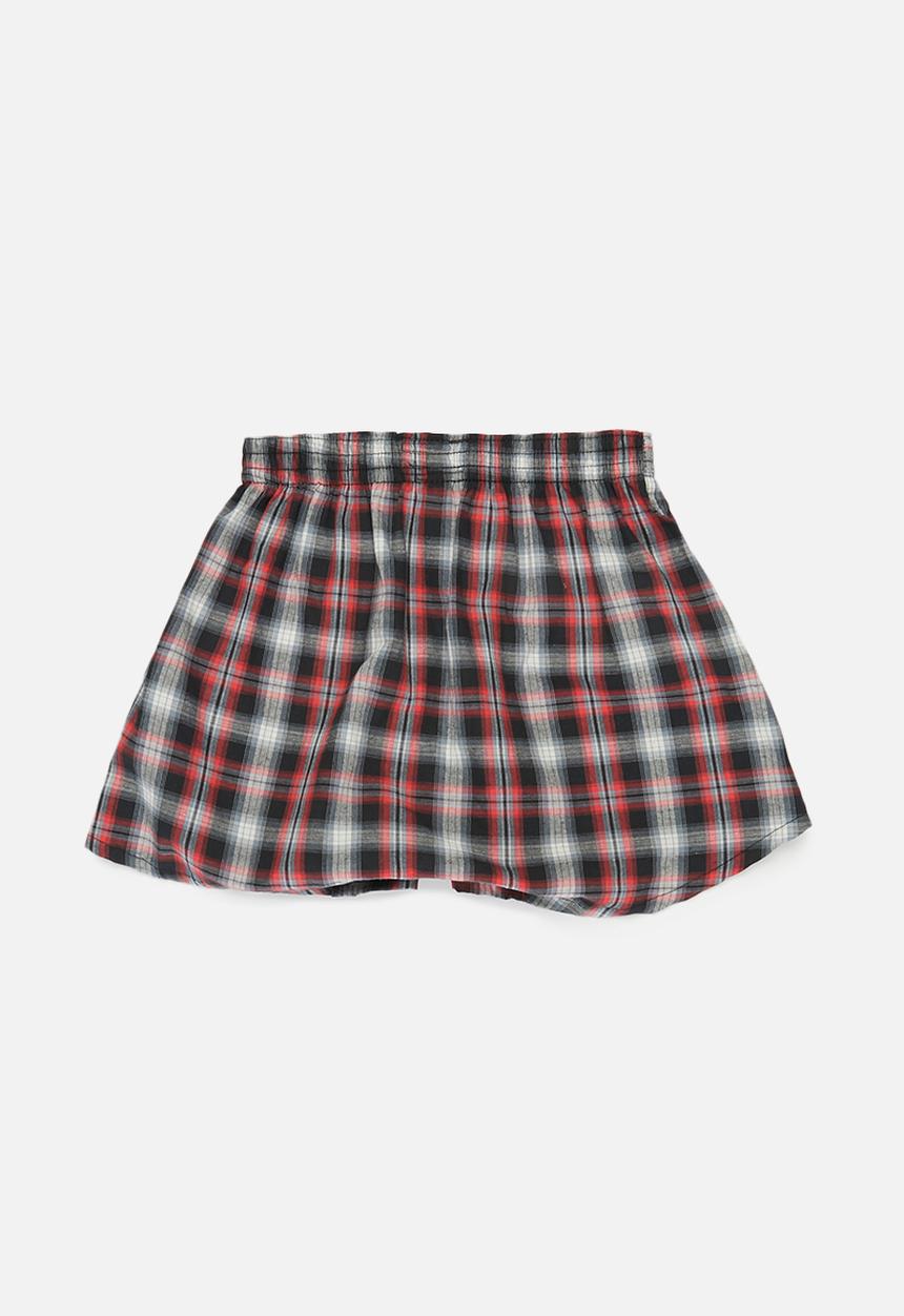 Jockey - Boys 2 pack woven boxers - multi