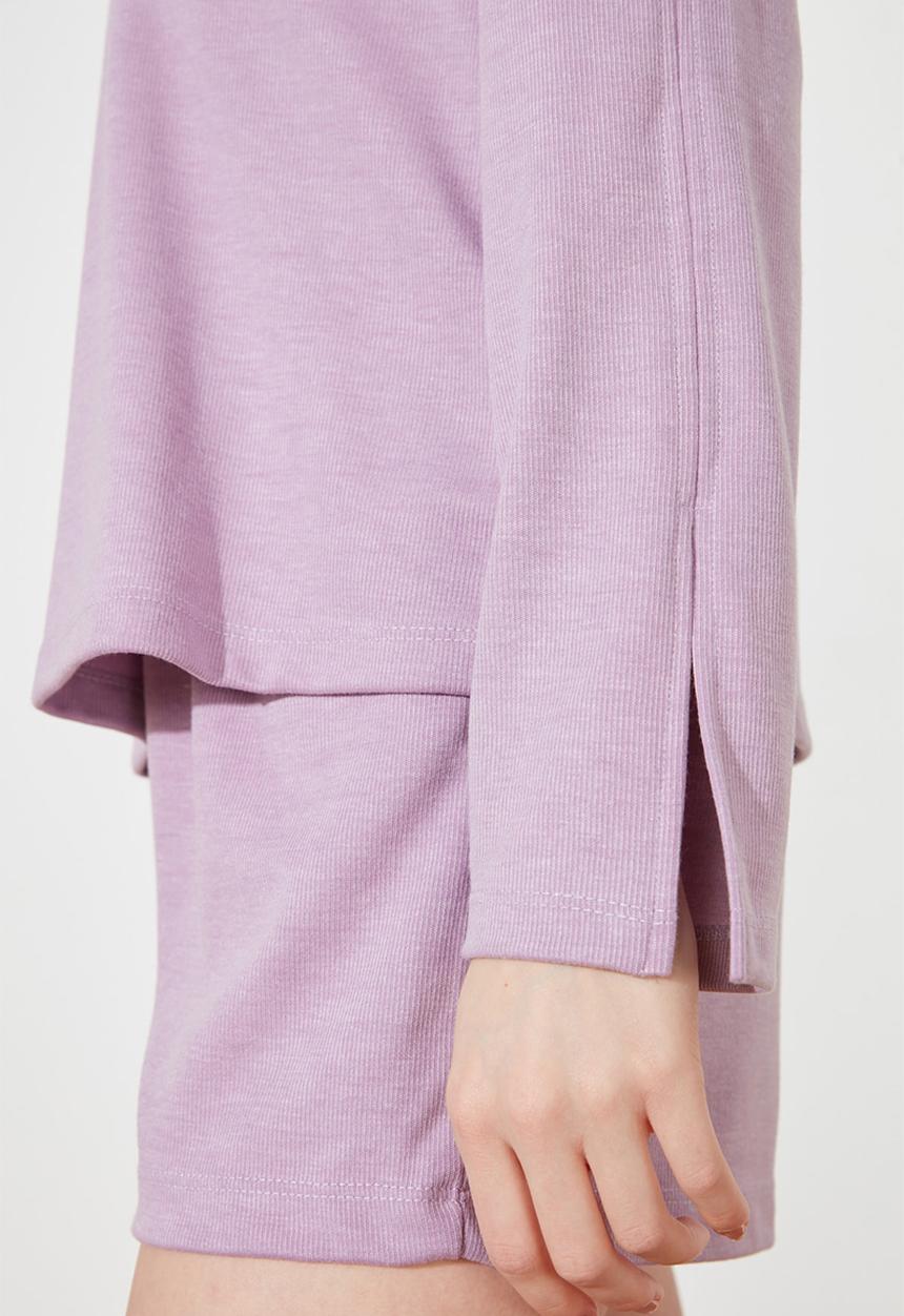 Trendyol - Knitted pajamas set - purple