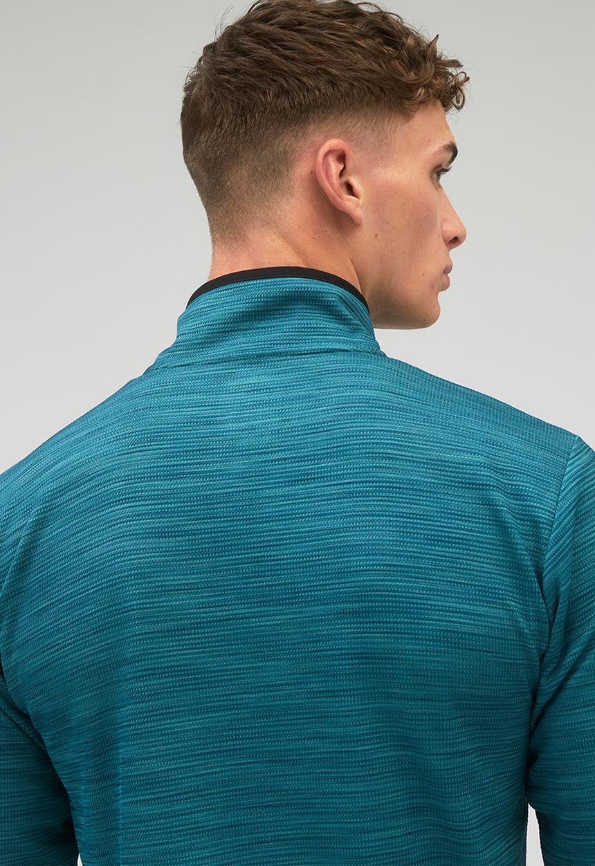 New Balance  - Tenacity qtr zip - mountain teal