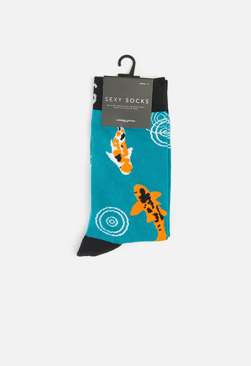 Sexy Socks - C55 koi socks - multi