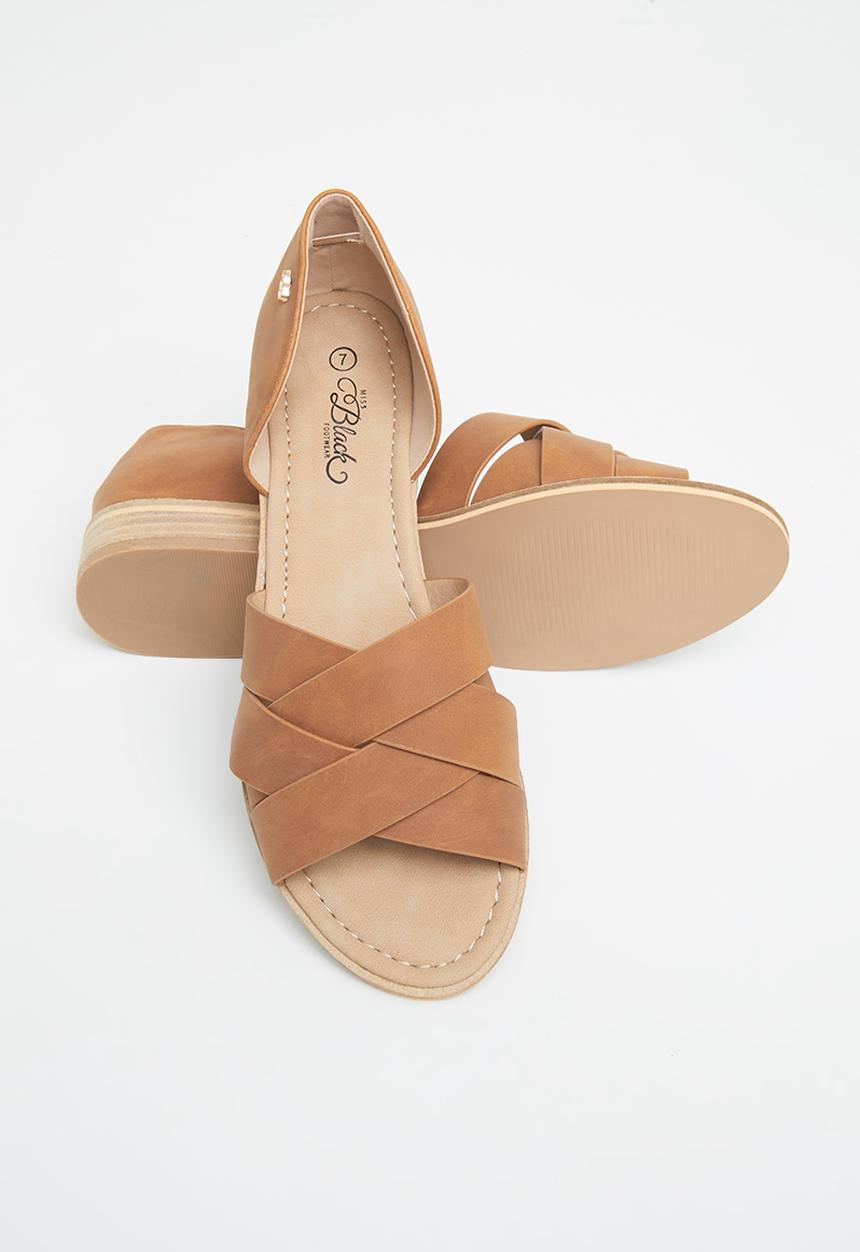 Miss Black - Charso1 sandal - tan