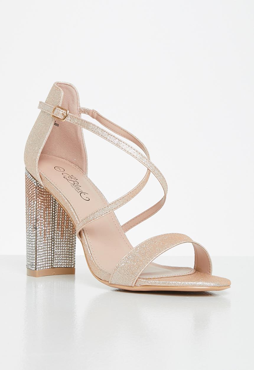 Miss Black - Zama2 heel - rose gold